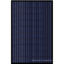 Panel Poly negro 260W para el mercado de Dinamarca con stock de la UE